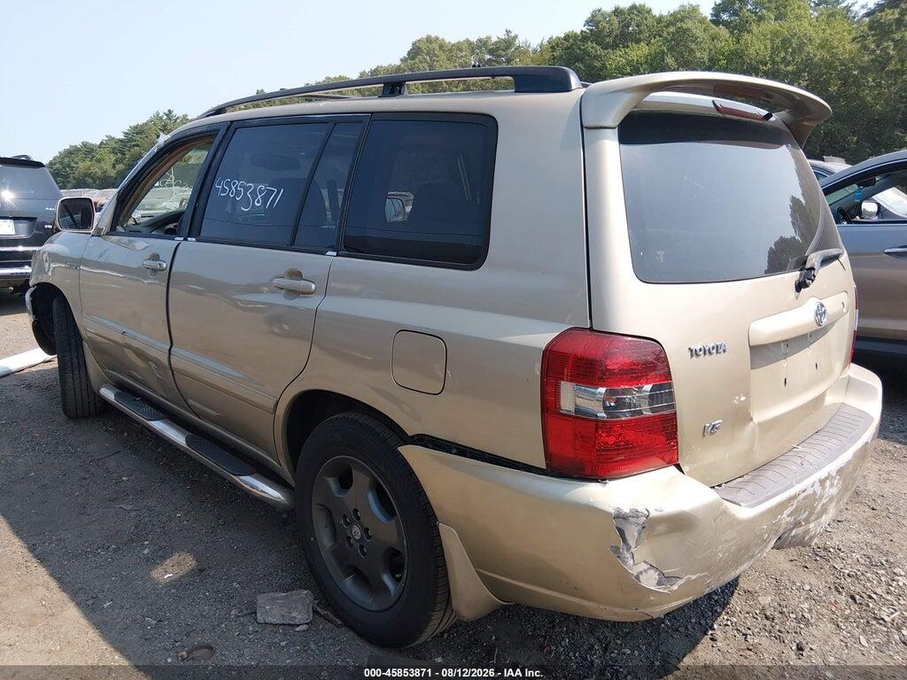 JTEDP21A050091130 2005 TOYOTA HIGHLANDER photo no. 3