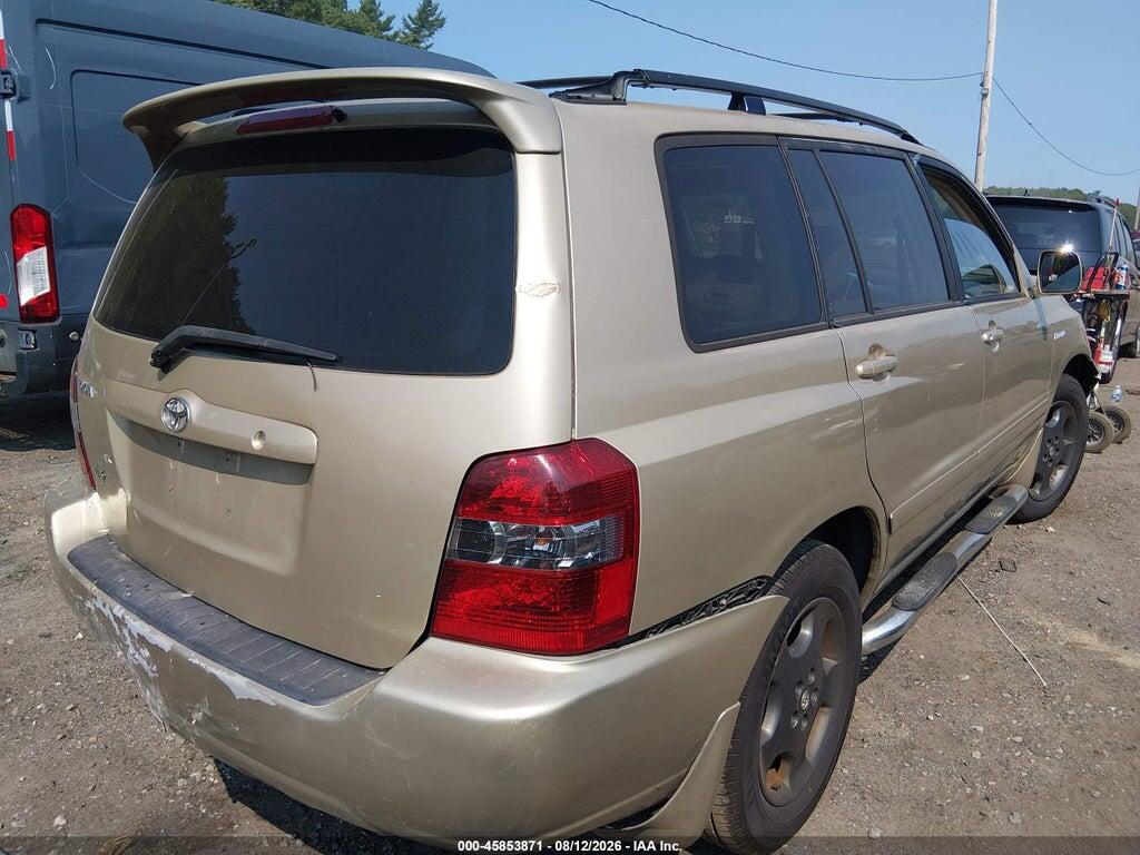 JTEDP21A050091130 2005 TOYOTA HIGHLANDER photo no. 4