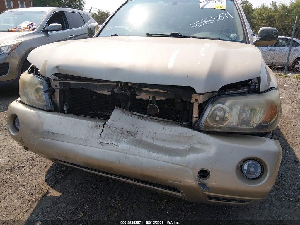 JTEDP21A050091130 2005 TOYOTA HIGHLANDER photo no. 6