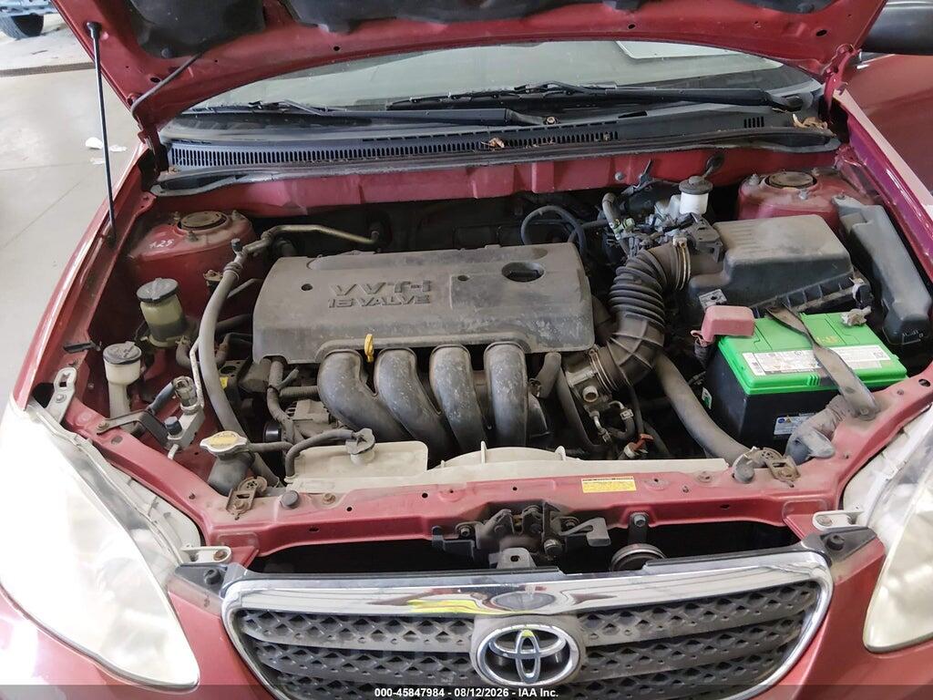 2T1BR32E15C447653 2005 TOYOTA COROLLA photo no. 10