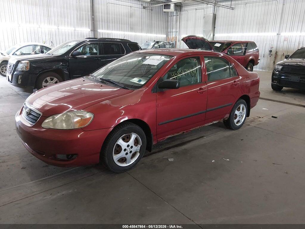 2T1BR32E15C447653 2005 TOYOTA COROLLA photo no. 2