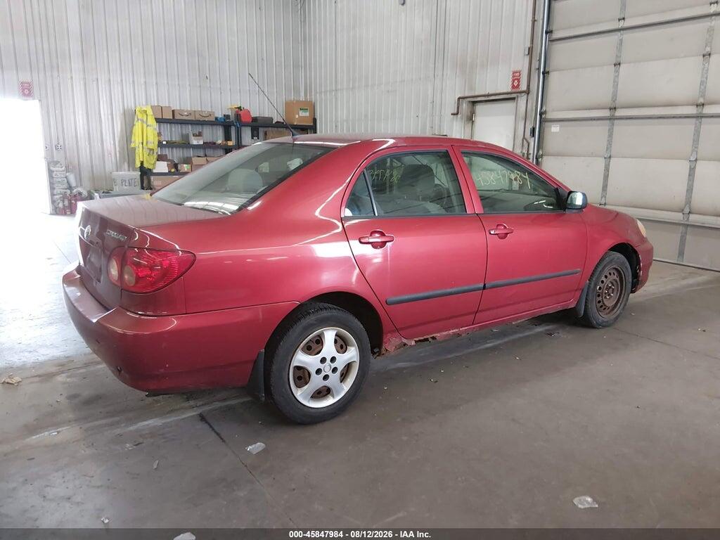 2T1BR32E15C447653 2005 TOYOTA COROLLA photo no. 4