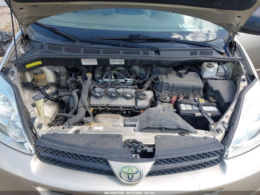 5TDZA23C25S251807 2005 TOYOTA SIENNA photo no. 10