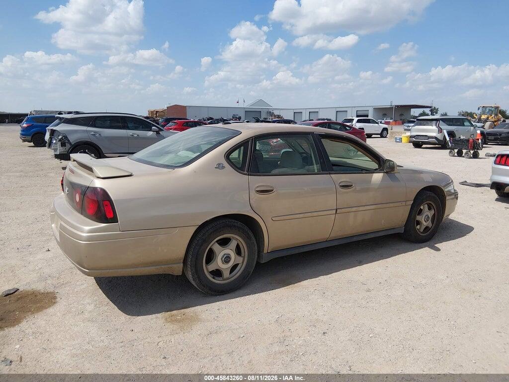 2G1WF52E959231905 2005 CHEVROLET IMPALA photo no. 4