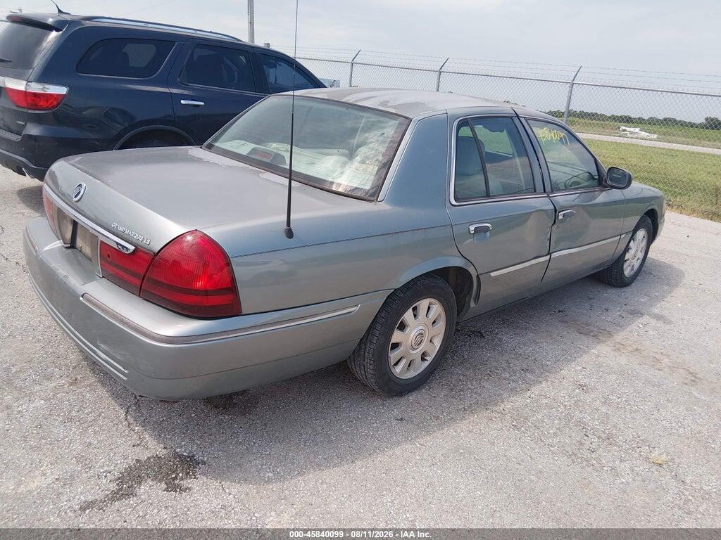 2MEFM75W65X655288 2005 MERCURY GRAND MARQUIS photo no. 4