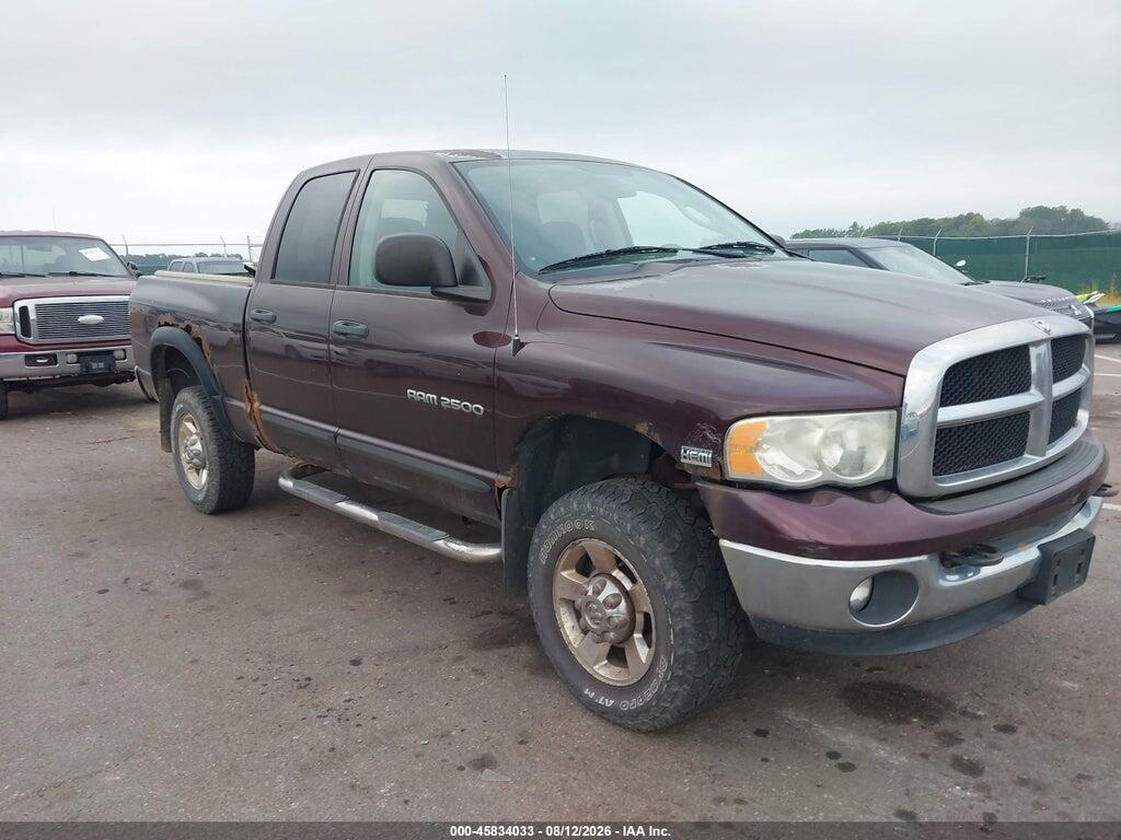 3D7KS28D05G772013 2005 DODGE RAM 2500 photo no. 1