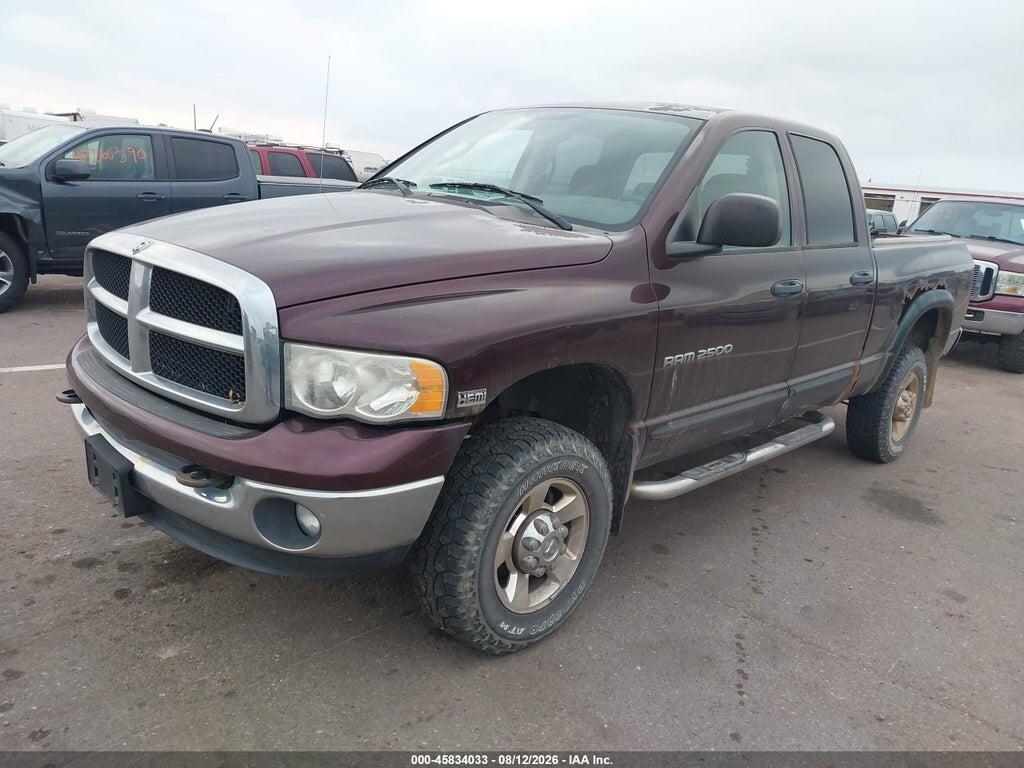 3D7KS28D05G772013 2005 DODGE RAM 2500 photo no. 2