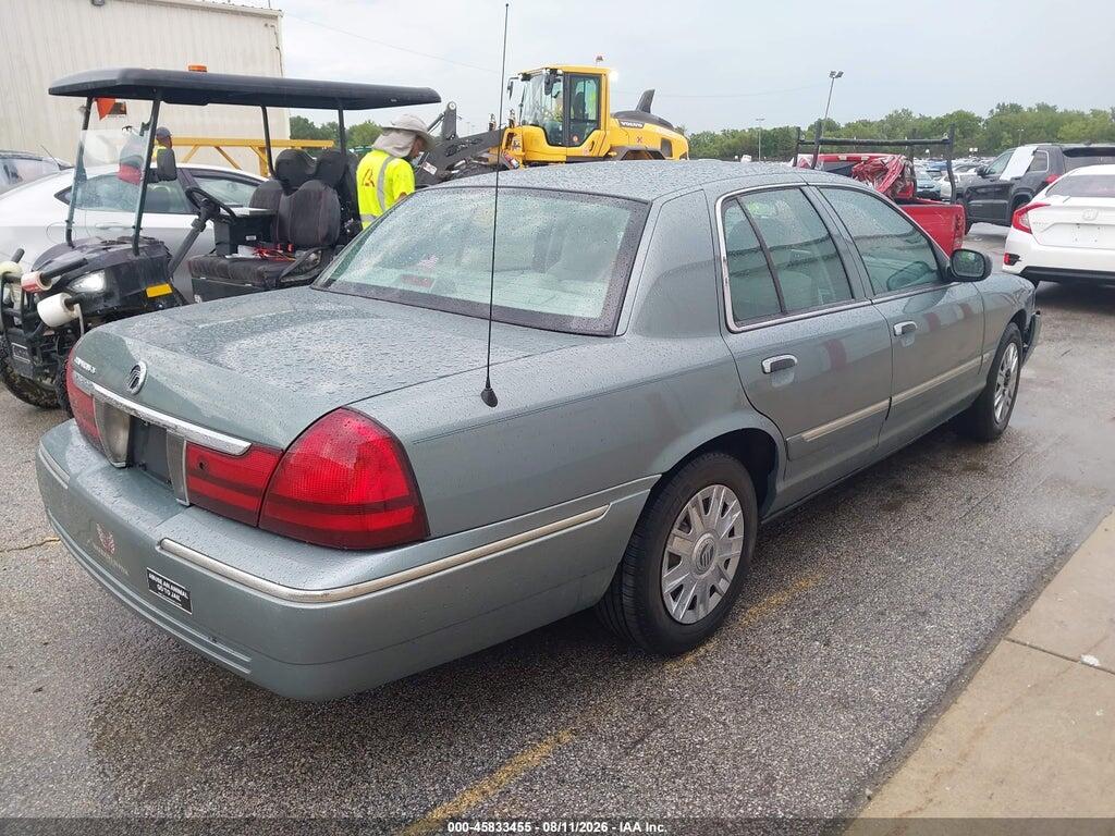 2MEFM74W75X645547 2005 MERCURY GRAND MARQUIS photo no. 4
