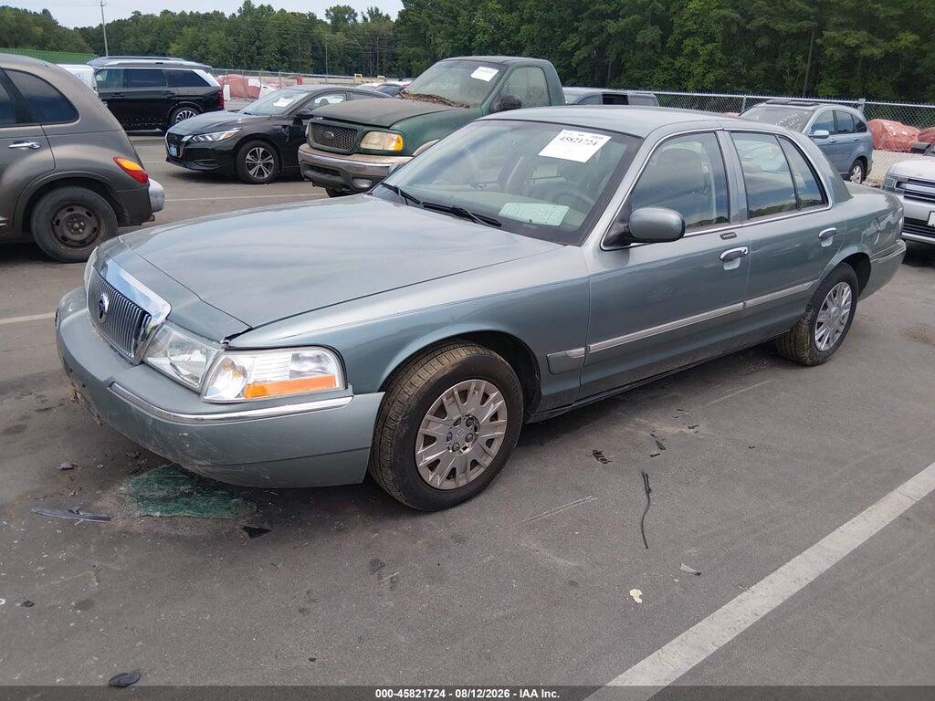 2MEFM74W55X671354 2005 MERCURY GRAND MARQUIS photo no. 2