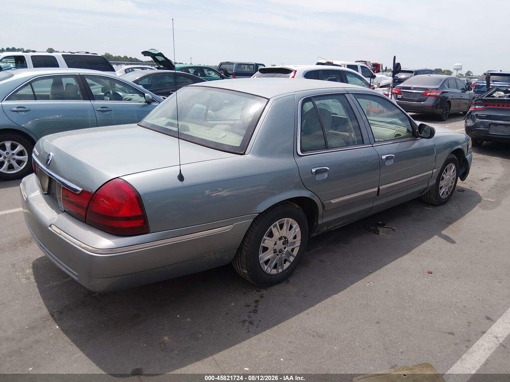 2MEFM74W55X671354 2005 MERCURY GRAND MARQUIS photo no. 4