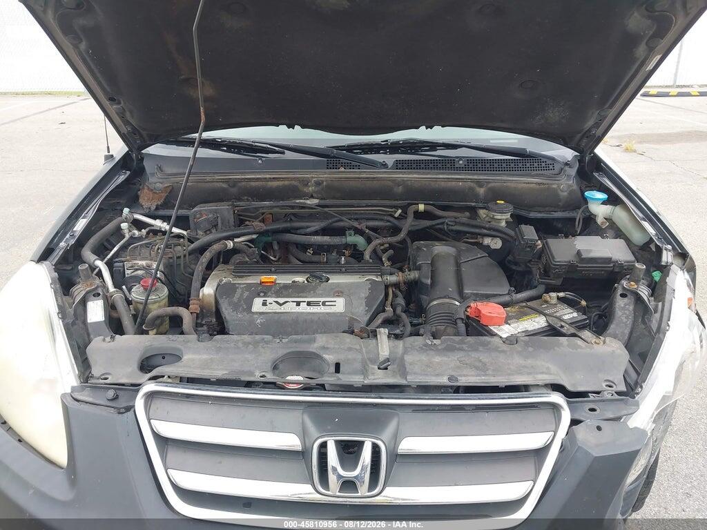 JHLRD78575C051847 2005 HONDA CR-V photo no. 10