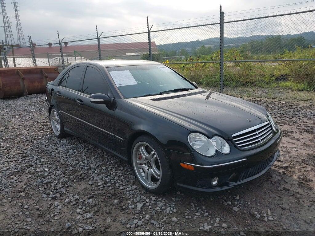 2005 MERCEDES-BENZ C 55 AMG WDBRF76J05F583767
