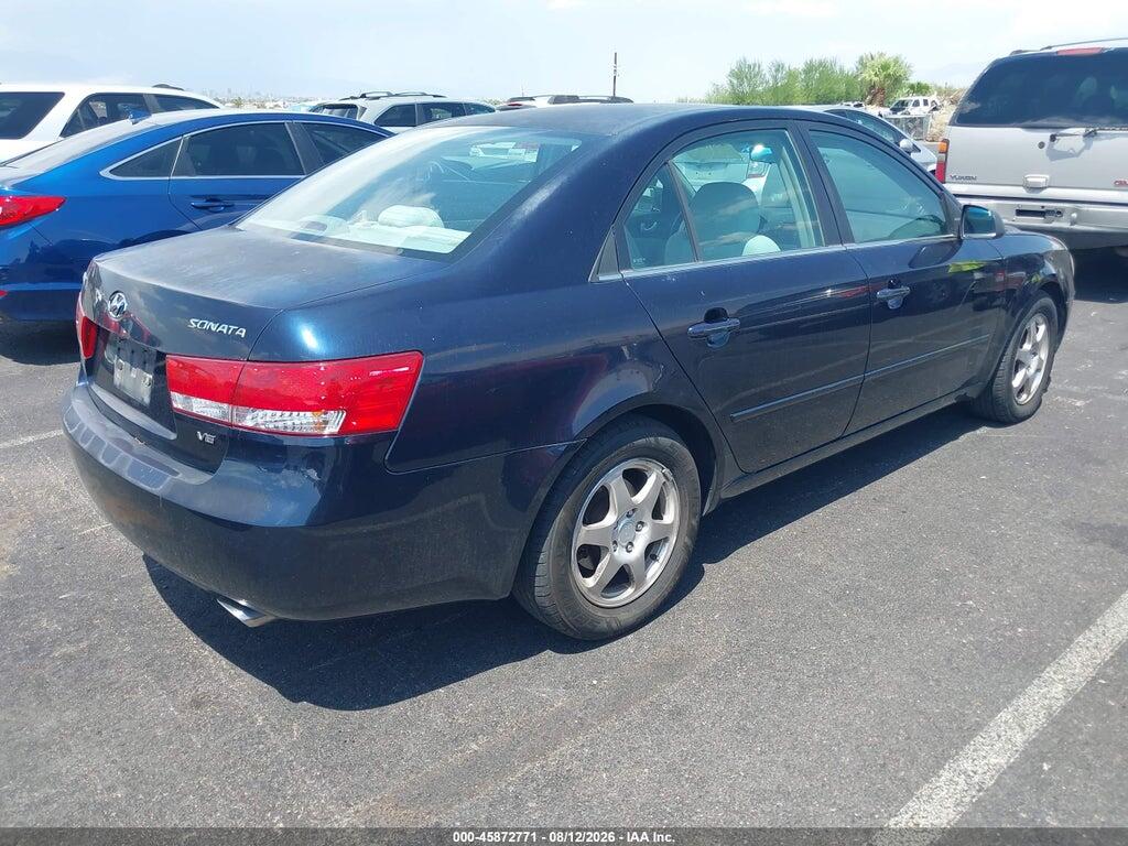 5NPEU46F56H149562 2006 HYUNDAI SONATA photo no. 4