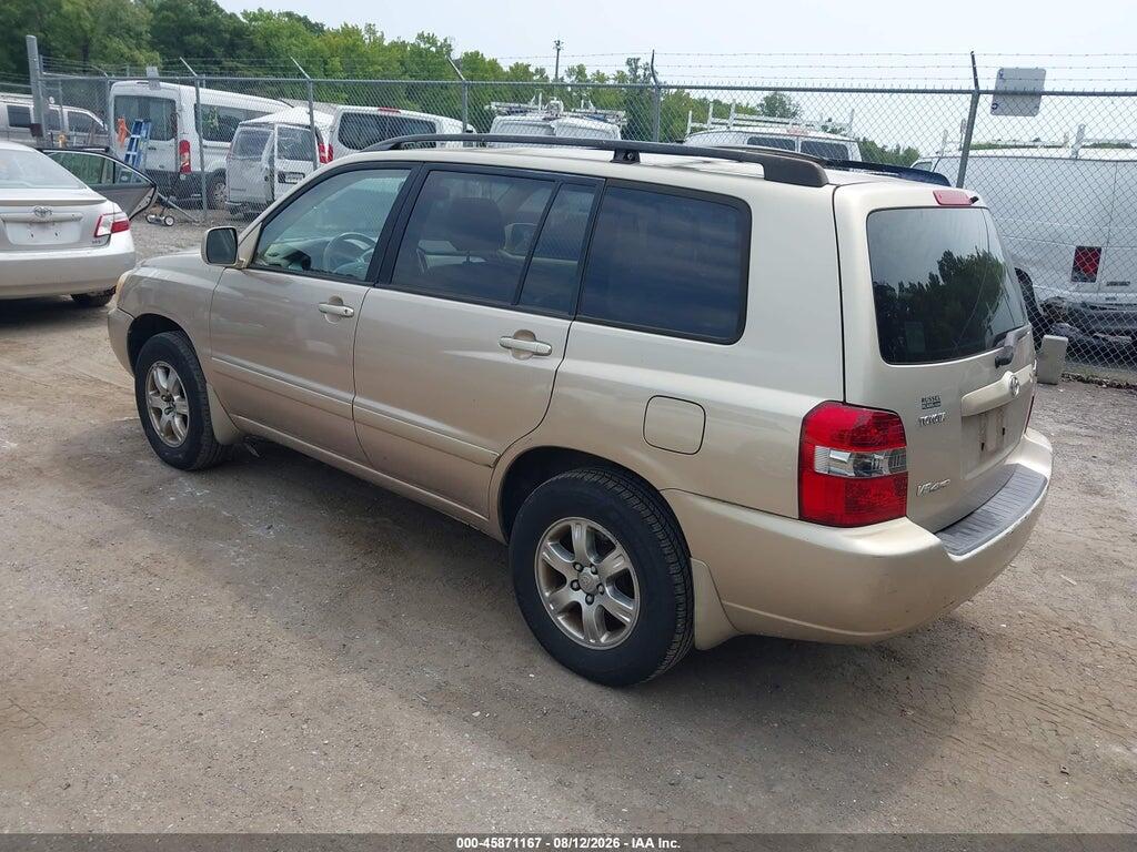 JTEEP21A260163628 2006 TOYOTA HIGHLANDER photo no. 3