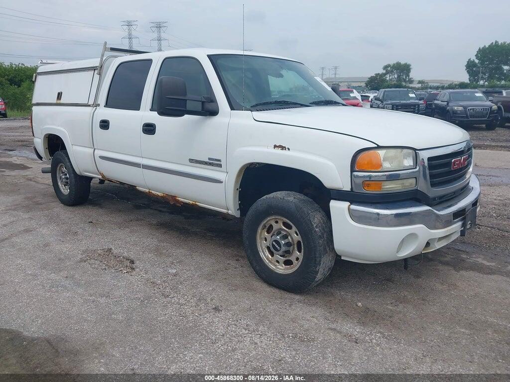 2006 GMC SIERRA 2500HD 1GTHK23D66F228825