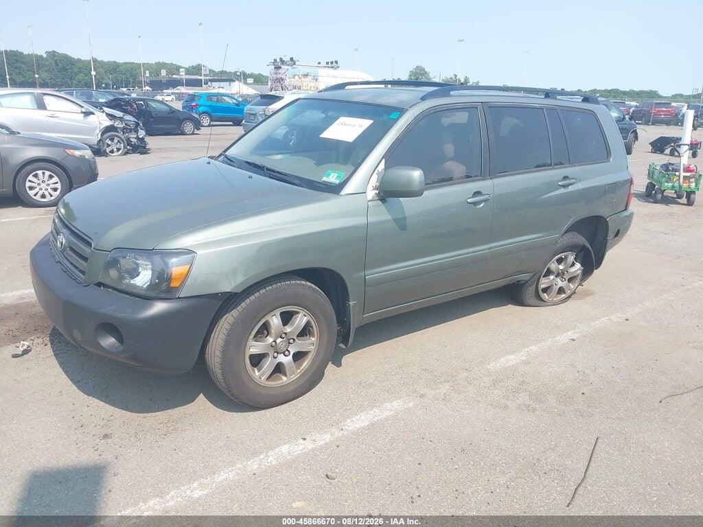 JTEDP21A760091871 2006 TOYOTA HIGHLANDER photo no. 2