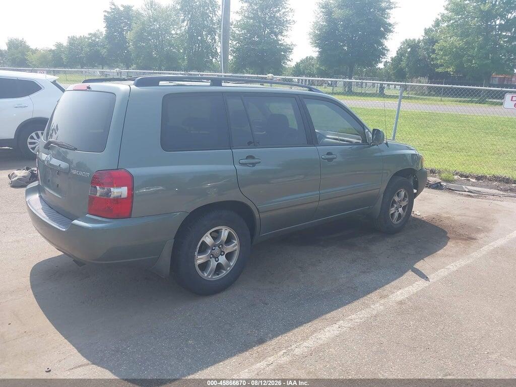 JTEDP21A760091871 2006 TOYOTA HIGHLANDER photo no. 4