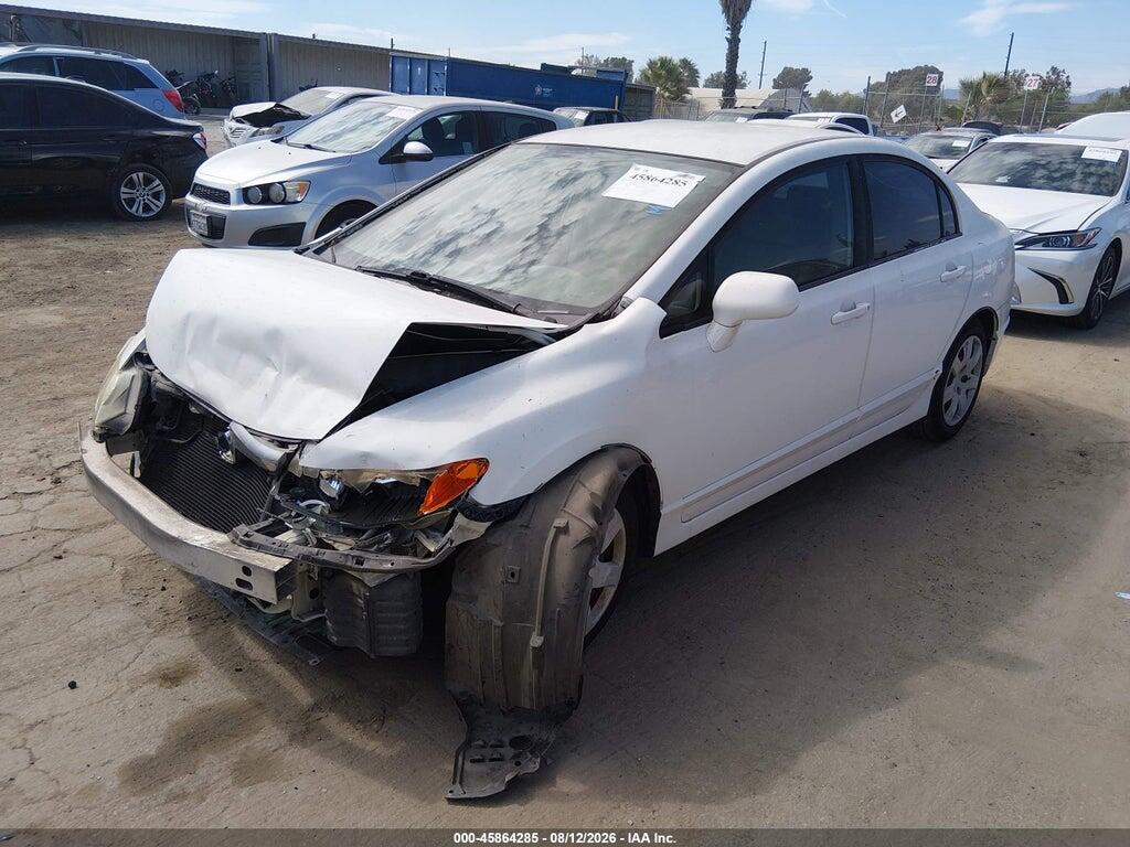 1HGFA16586L056664 2006 HONDA CIVIC photo no. 2