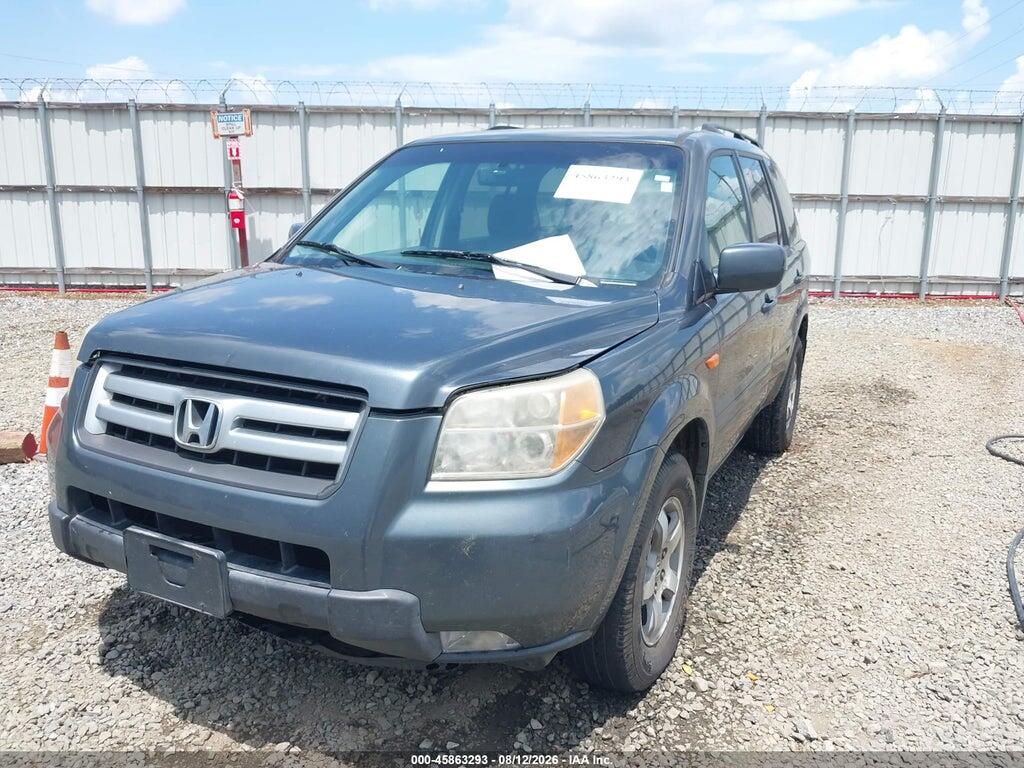 2HKYF18586H548444 2006 HONDA PILOT photo no. 6