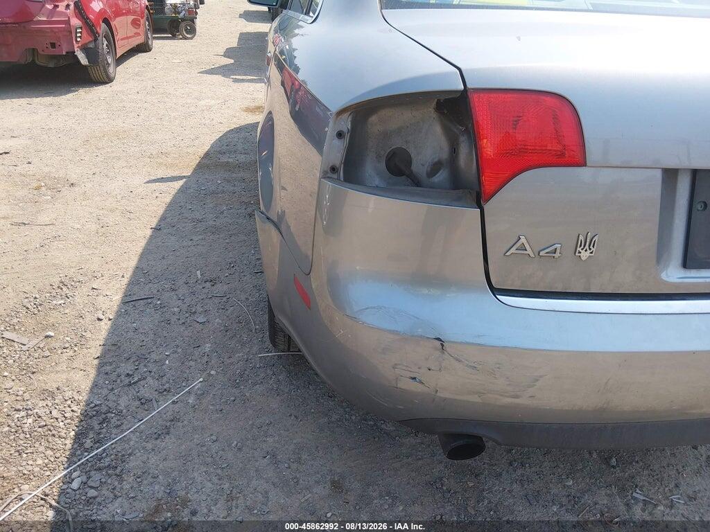 WAUDF78E76A061421 2006 AUDI A4 photo no. 6