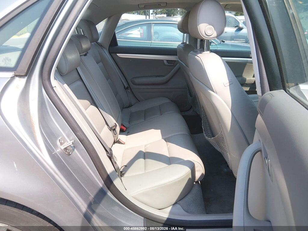 WAUDF78E76A061421 2006 AUDI A4 photo no. 8