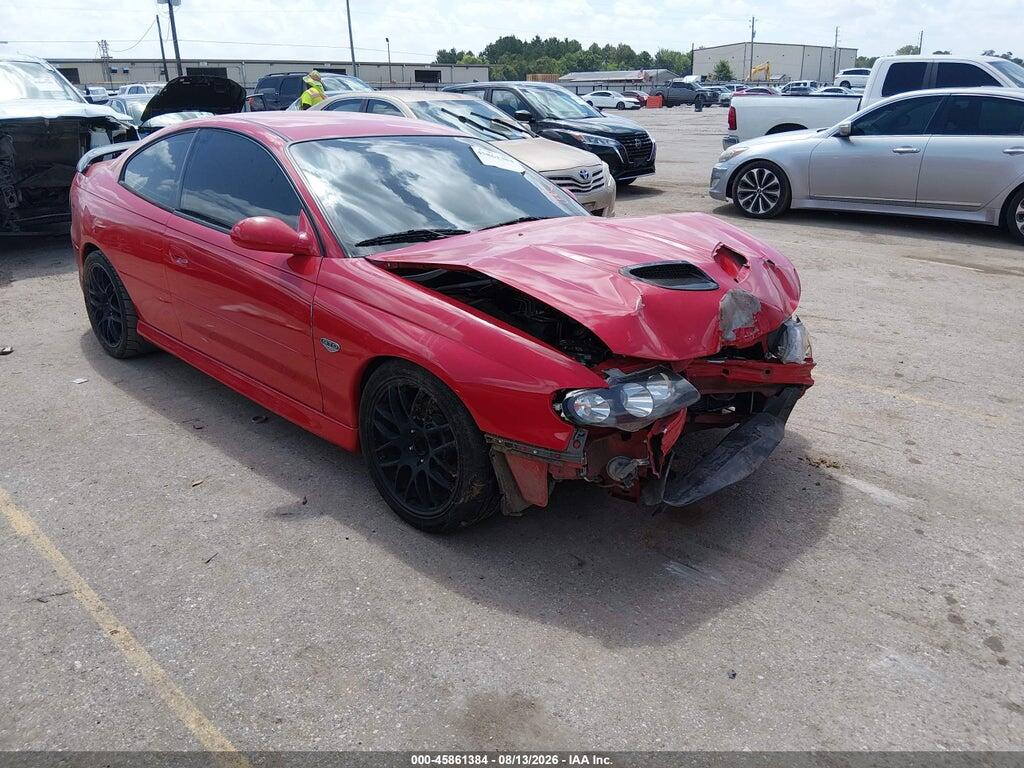 2006 PONTIAC GTO 6G2VX12U76L526423