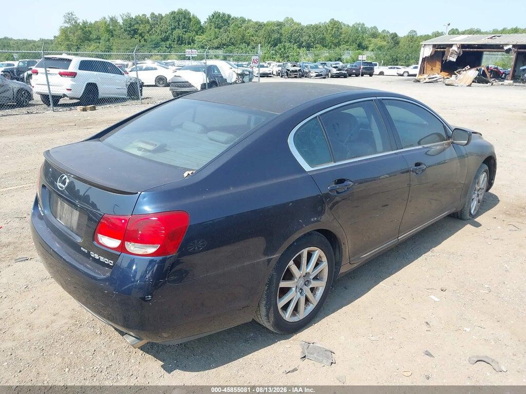 JTHCH96S160006903 2006 LEXUS GS 300 photo no. 4