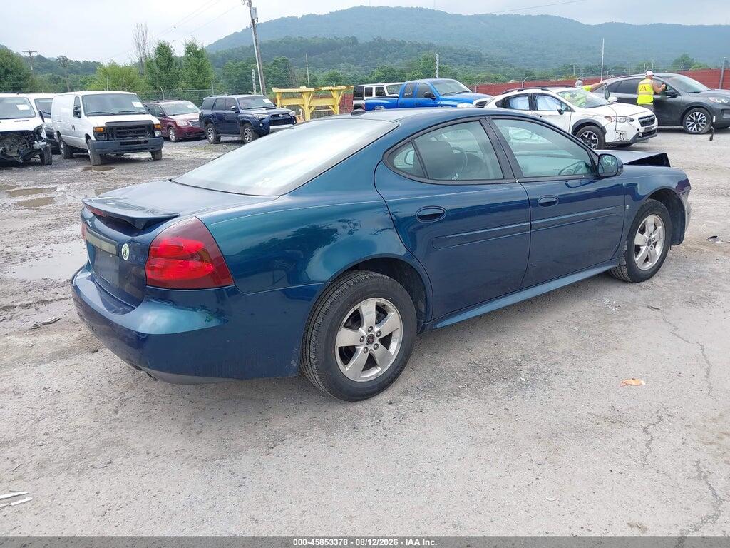 2G2WP552561219034 2006 PONTIAC GRAND PRIX photo no. 4