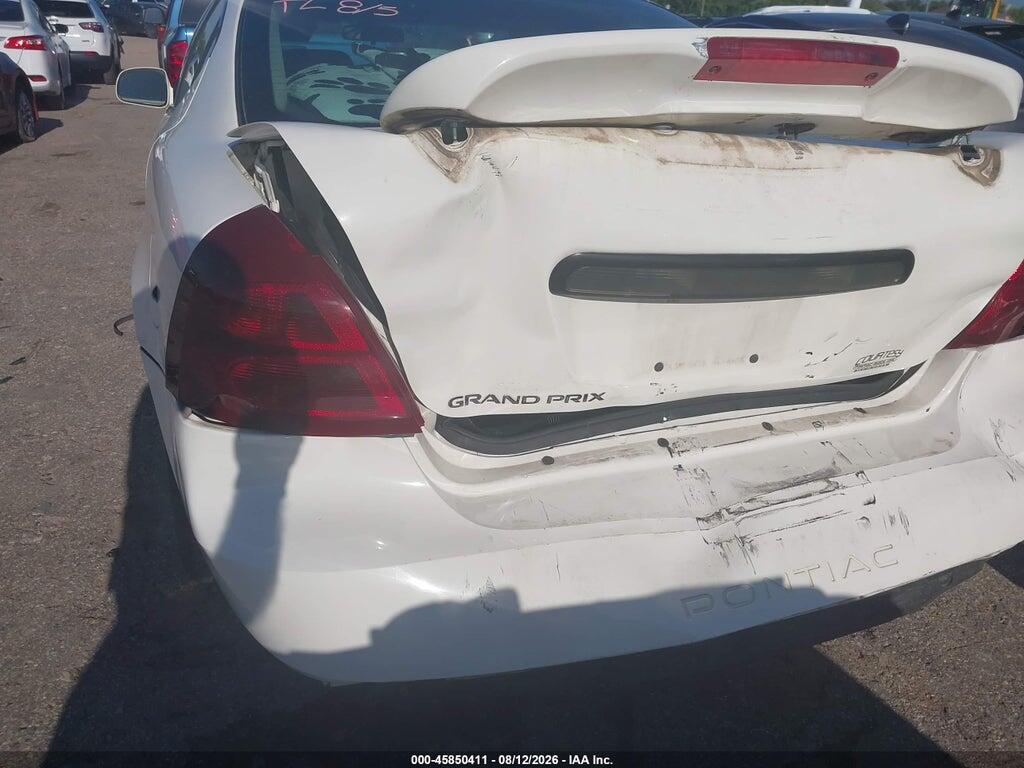 2G2WP552961165706 2006 PONTIAC GRAND PRIX photo no. 6