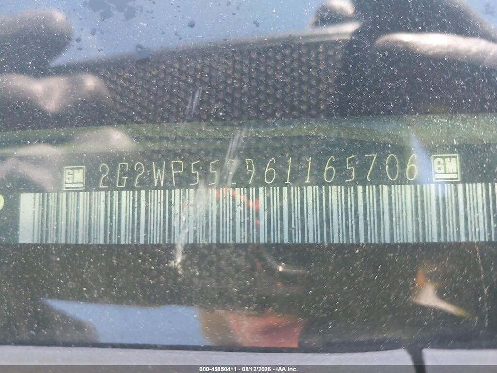 2G2WP552961165706 2006 PONTIAC GRAND PRIX photo no. 9