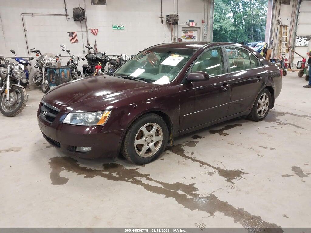 5NPEU46F86H038620 2006 HYUNDAI SONATA photo no. 2