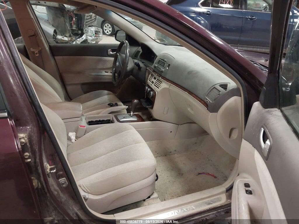5NPEU46F86H038620 2006 HYUNDAI SONATA photo no. 5