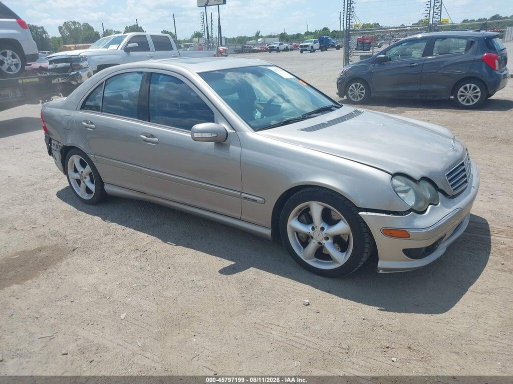 2006 MERCEDES-BENZ C 230 WDBRF52H16F789625