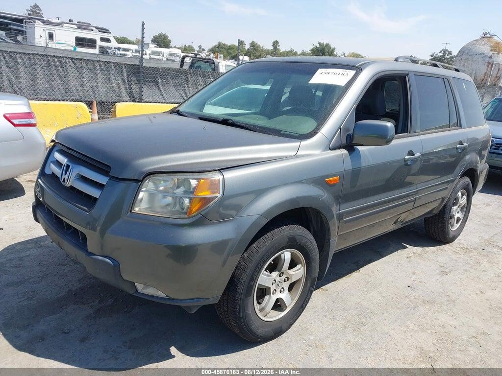 5FNYF28657B009763 2007 HONDA PILOT photo no. 2