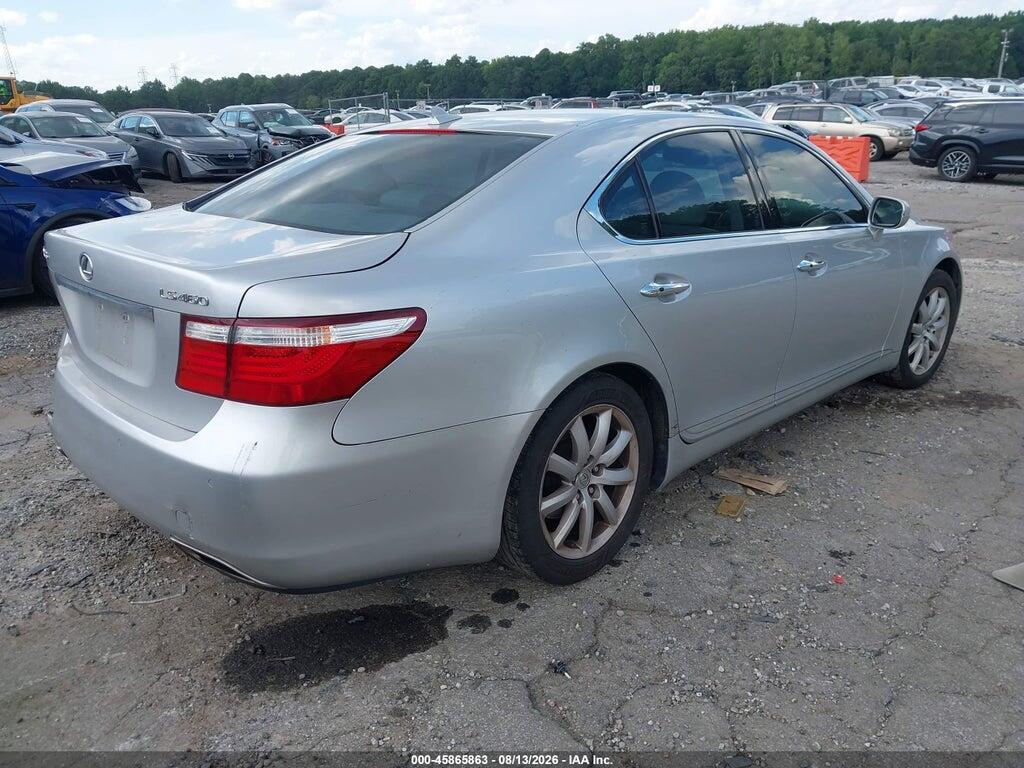 JTHBL46F775026495 2007 LEXUS LS 460 photo no. 4