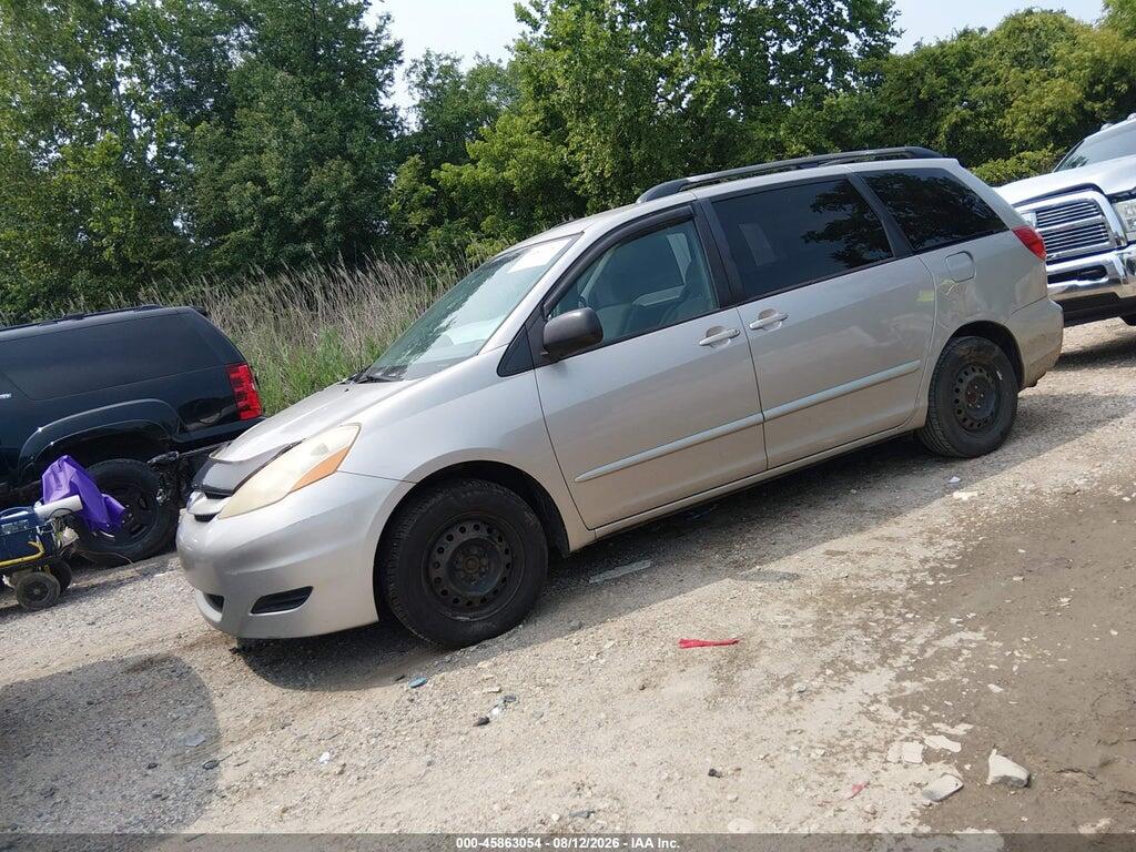 5TDZK23C97S000315 2007 TOYOTA SIENNA photo no. 2