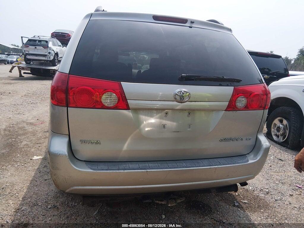 5TDZK23C97S000315 2007 TOYOTA SIENNA photo no. 6