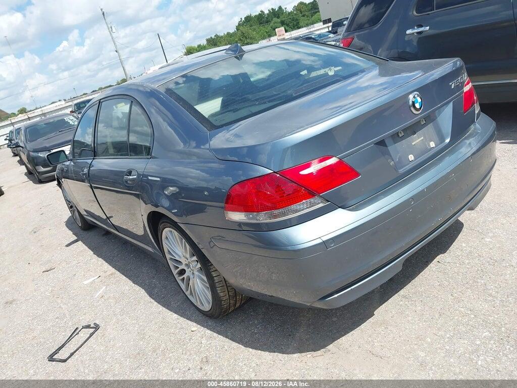 WBAHN83557DT66272 2007 BMW 750LI photo no. 3
