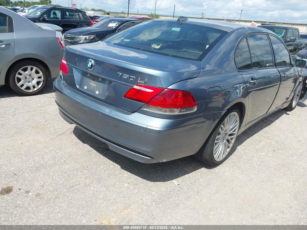 WBAHN83557DT66272 2007 BMW 750LI photo no. 4