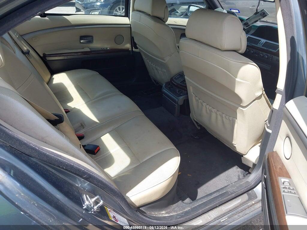 WBAHN83557DT66272 2007 BMW 750LI photo no. 8