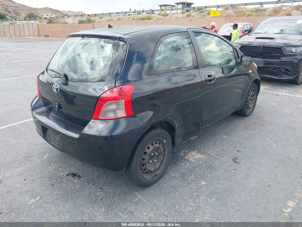 JTDJT923X75096630 2007 TOYOTA YARIS photo no. 4