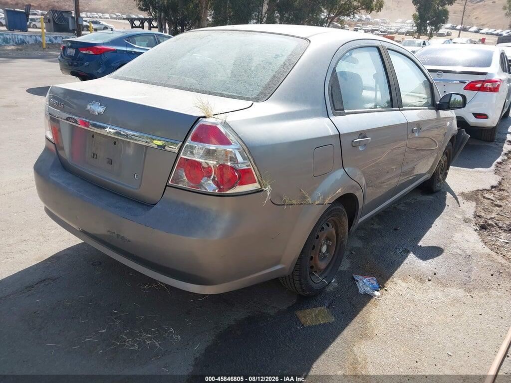 KL1TD56687B058034 2007 CHEVROLET AVEO photo no. 4