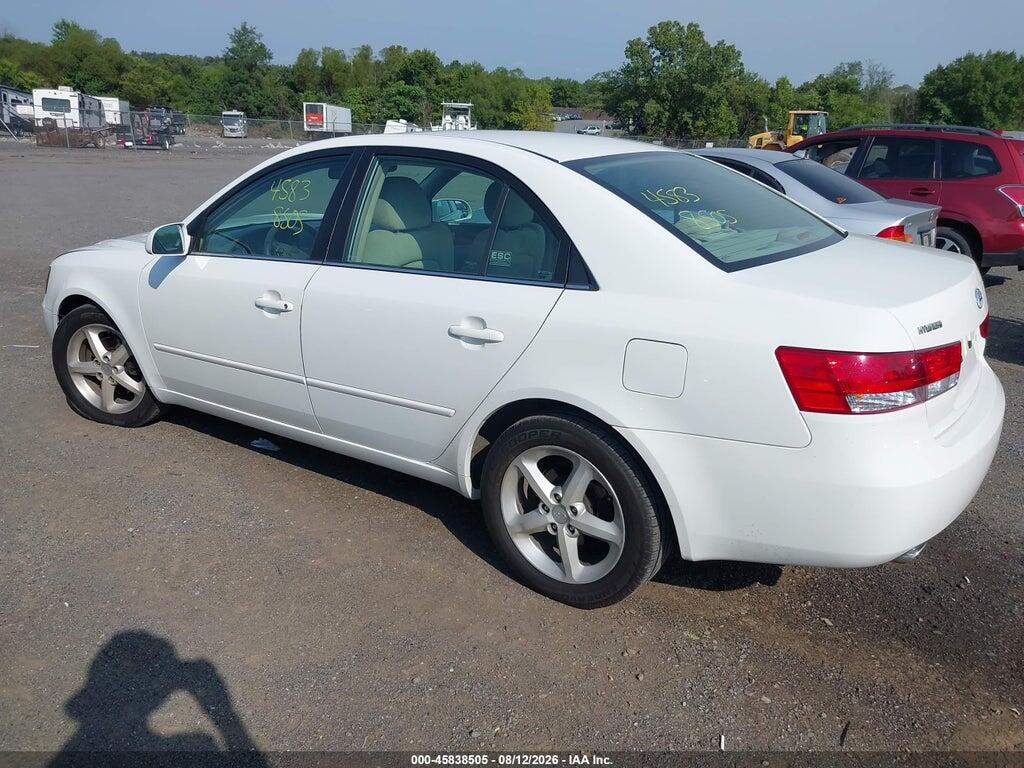 5NPEU46F37H218265 2007 HYUNDAI SONATA photo no. 3