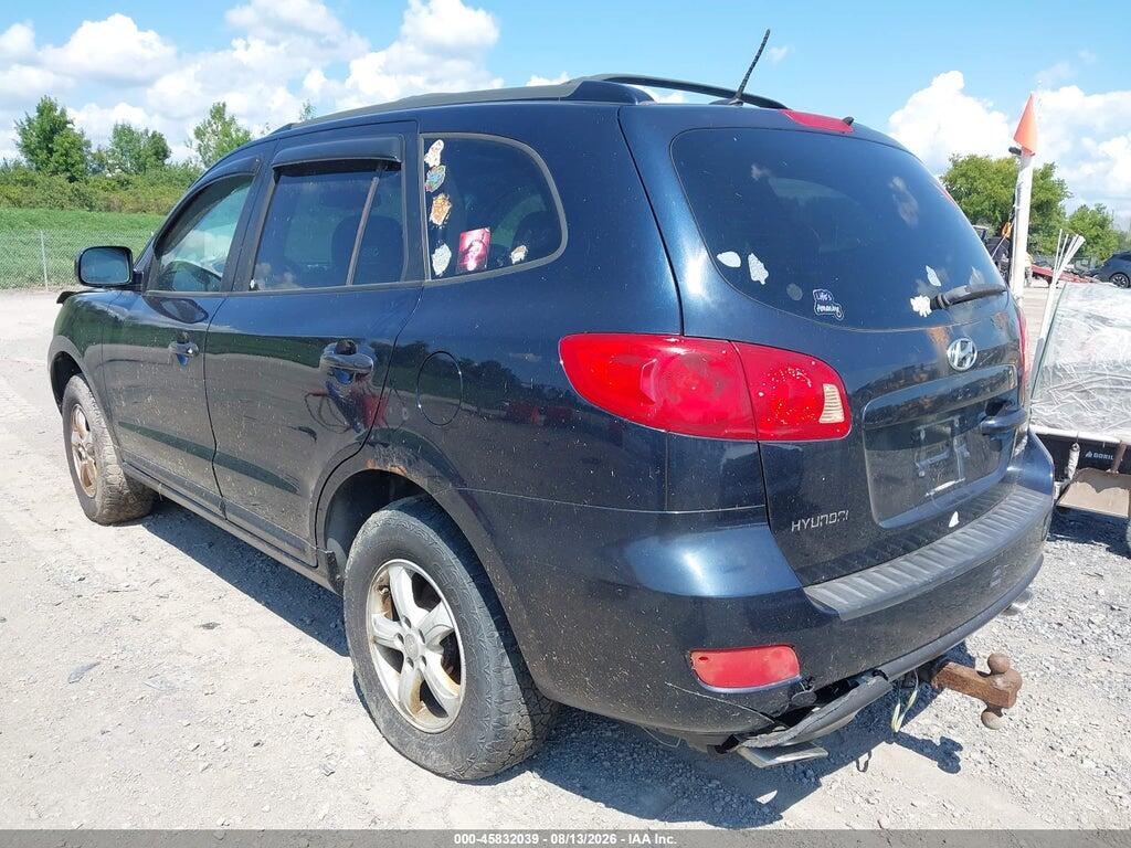 5NMSG13D17H111546 2007 HYUNDAI SANTA FE photo no. 3