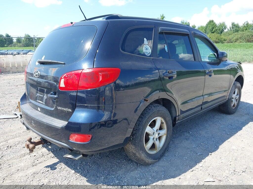 5NMSG13D17H111546 2007 HYUNDAI SANTA FE photo no. 4
