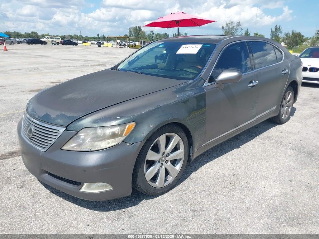 JTHDU46F885005548 2008 LEXUS LS 600H photo no. 2