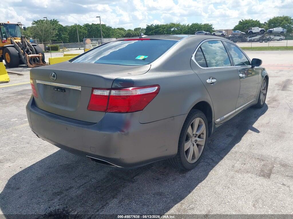 JTHDU46F885005548 2008 LEXUS LS 600H photo no. 4