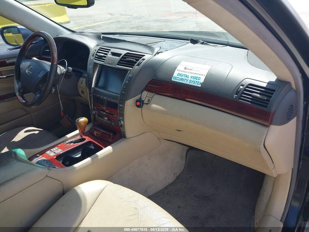 JTHDU46F885005548 2008 LEXUS LS 600H photo no. 5