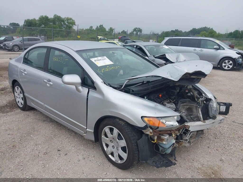 1HGFA165X8L017707 2008 HONDA CIVIC photo no. 1