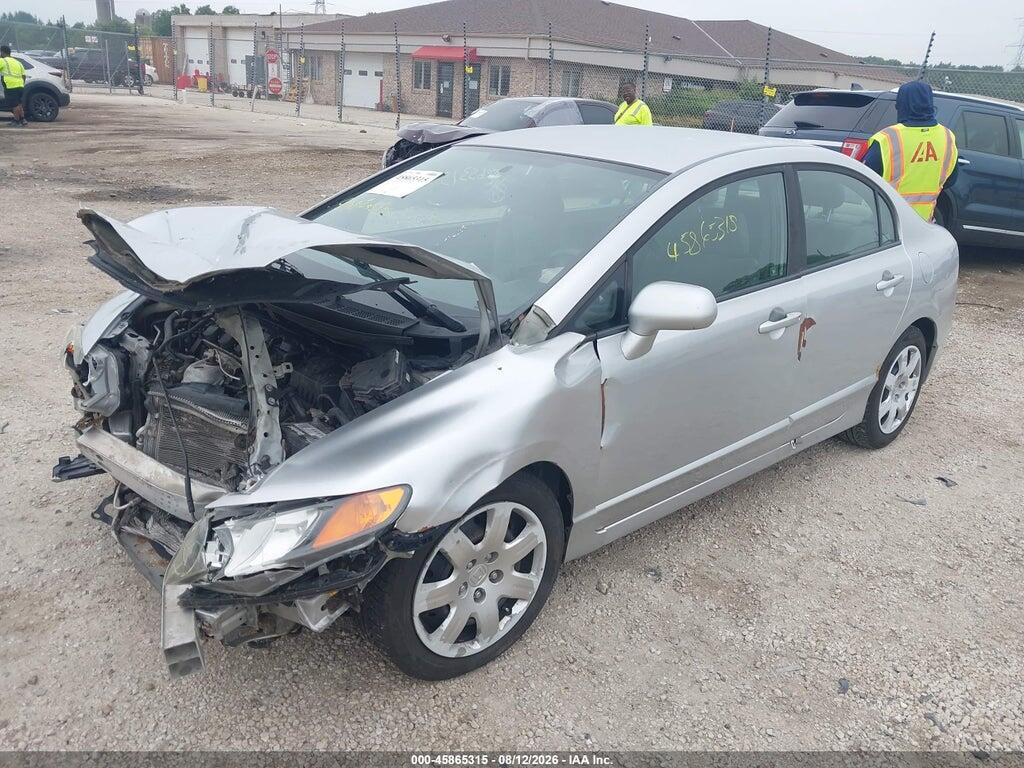 1HGFA165X8L017707 2008 HONDA CIVIC photo no. 2